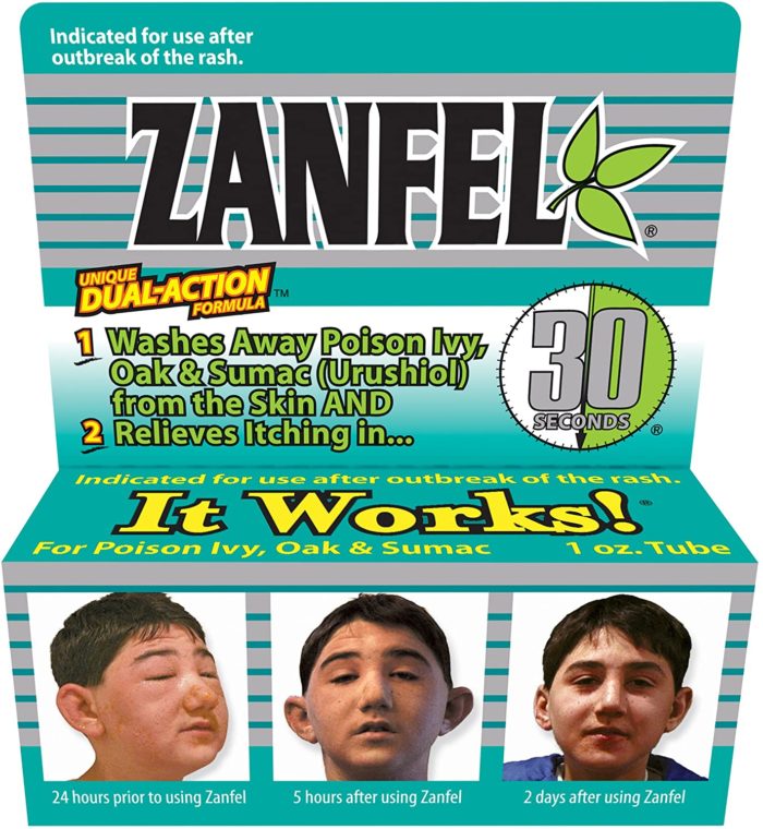 Zanfel Poison Ivy Treatment